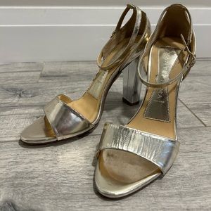 New Anteprima Silver High Heels